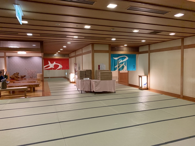 大浴場の男女入口です。
