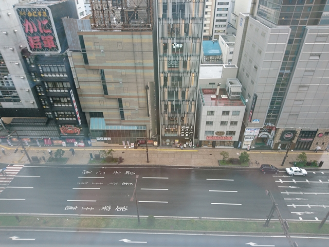 窓からの眺望下