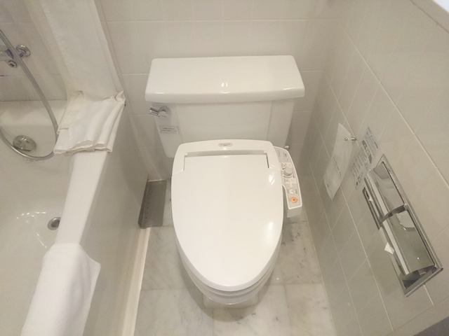 トイレもゆったり座れるスペースです。