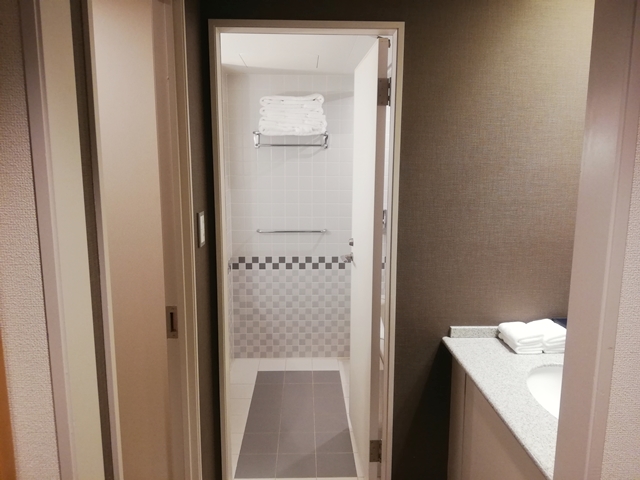 バスルーム入口から全景