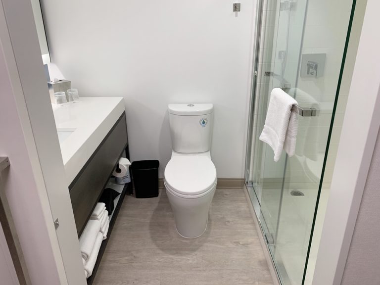 バスルーム入り口から全体