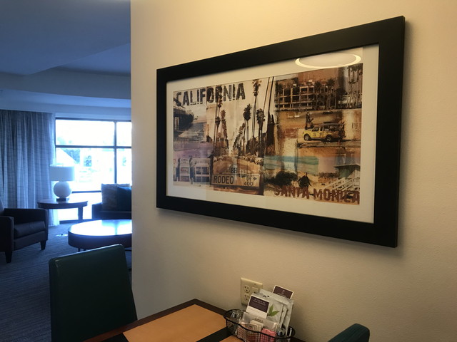 ロサンゼルスらしい絵!