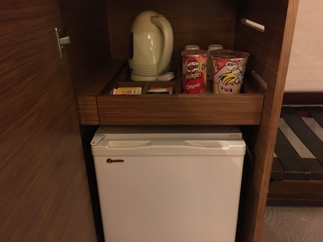 冷蔵庫、カフェコーナー