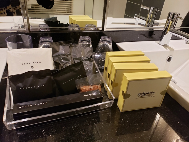 アメニティ類その②。バスソルトもありました