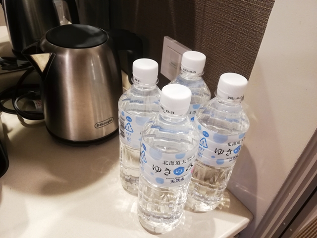 無料のミネラルウォーター