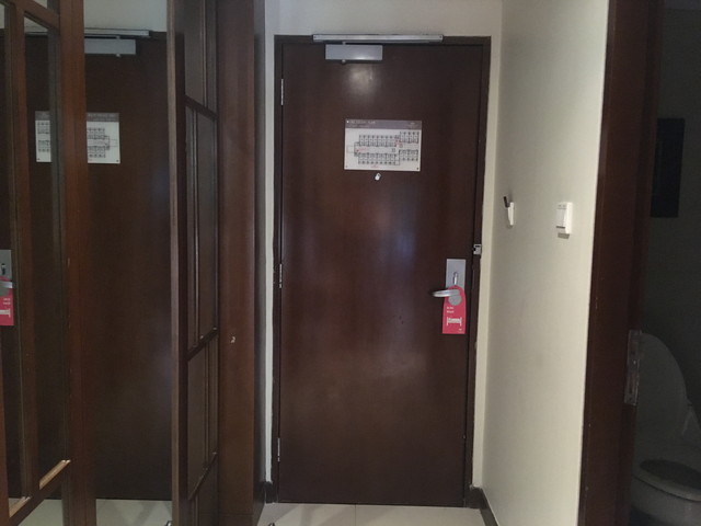 客室入り口内観ドア