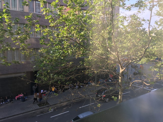 客室からの風景