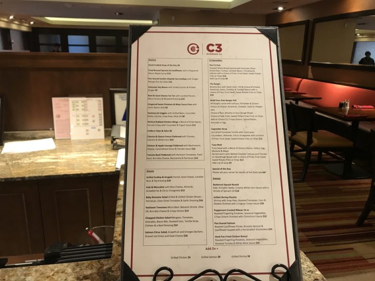 レストラン メニュー