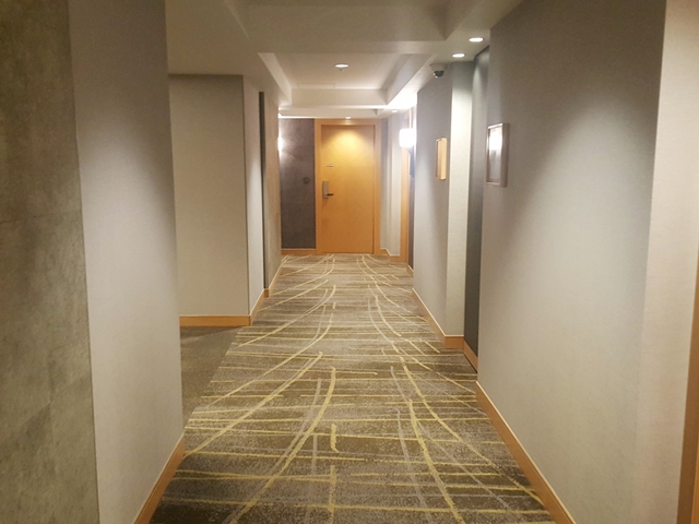 客室階廊下全体