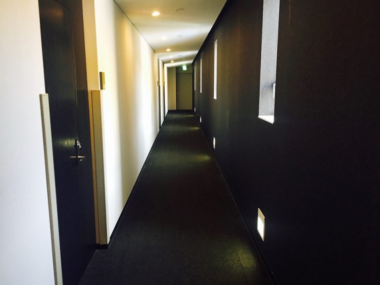 客室階廊下全体