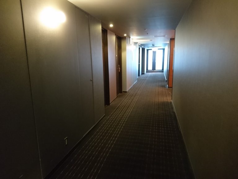 客室階廊下全体