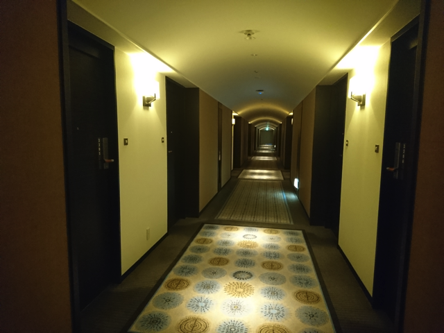 客室階廊下全体