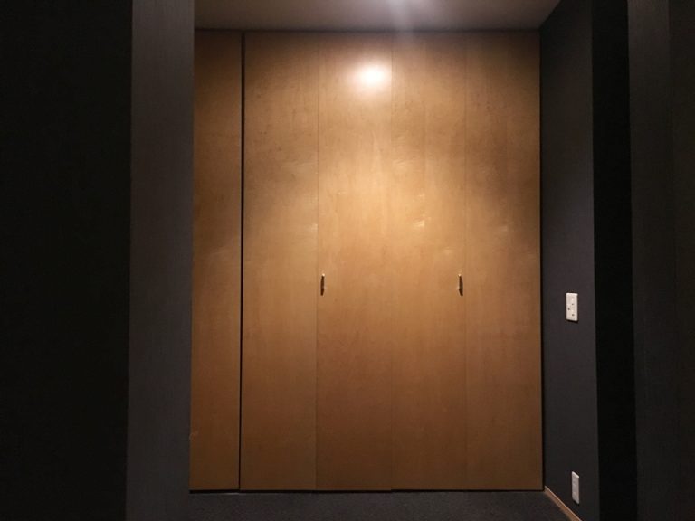 クローゼット外観(閉じた状態)