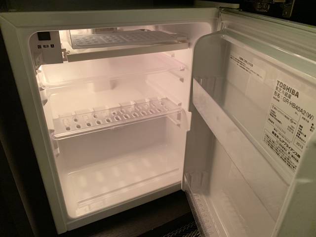 冷蔵庫開けた状態