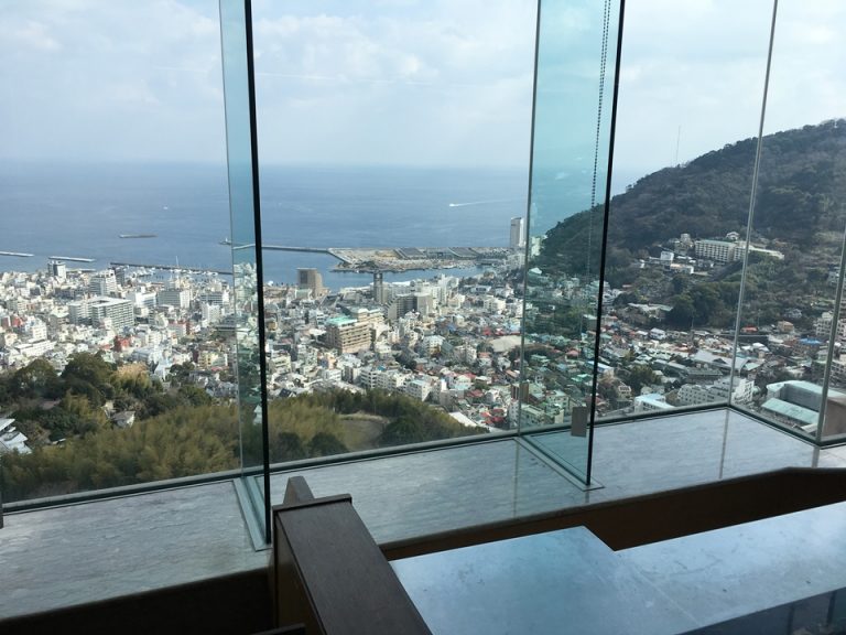 リラックスラウンジからの眺め