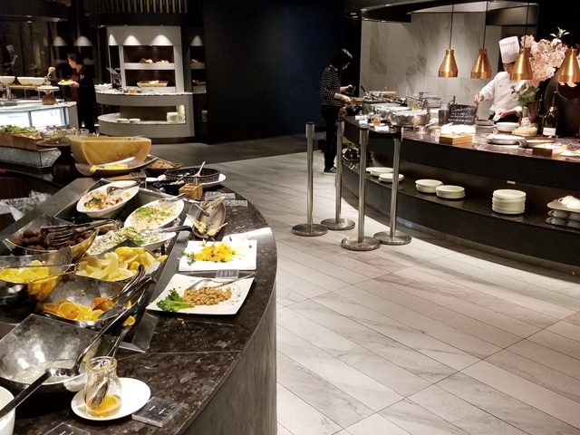 朝食料理 バイキング形式でした 2