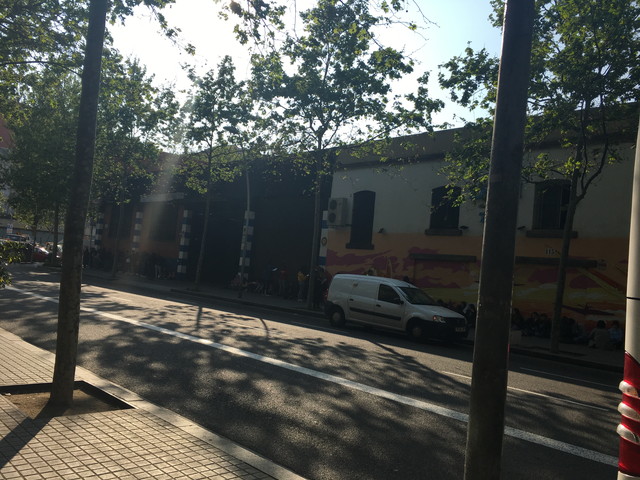 ホテル入口からの外観