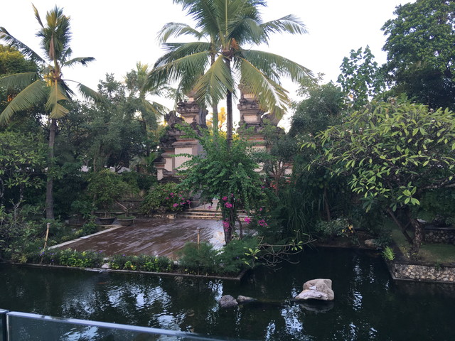 朝食から見える景色