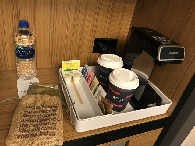 ボトルウォーターはフリー