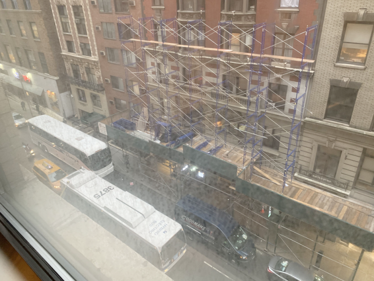 部屋からの眺望