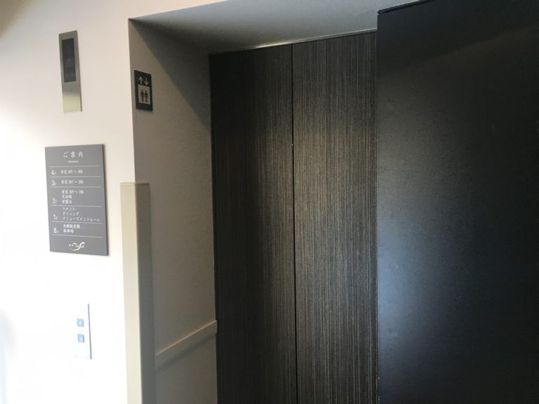 エレベーターホール客室階