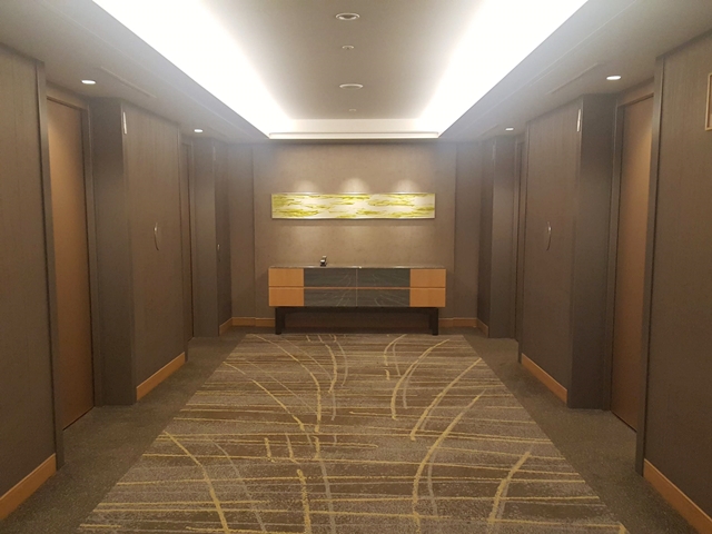 エレベーターホール客室階