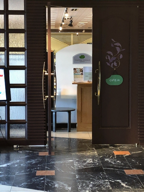 朝食会場入口 (1)