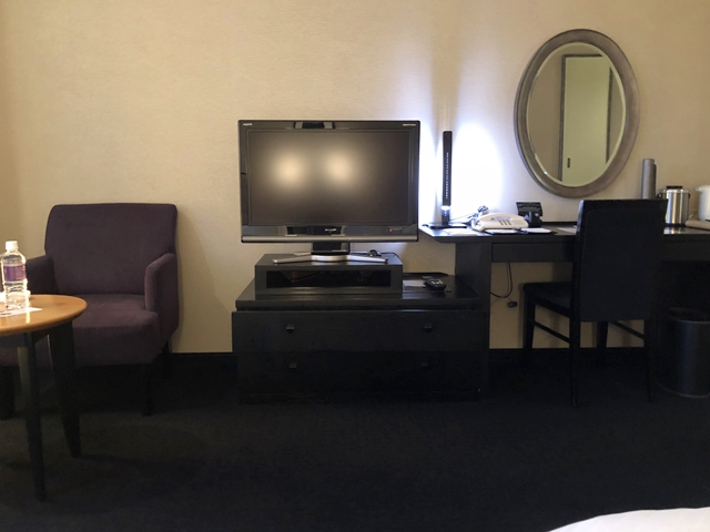 ベッドからテレビ