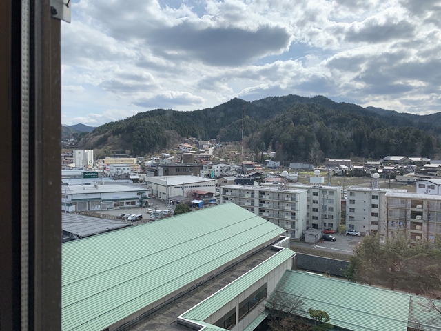 客室からの眺望です。