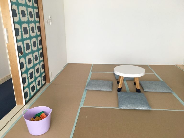 ベッド横から和室