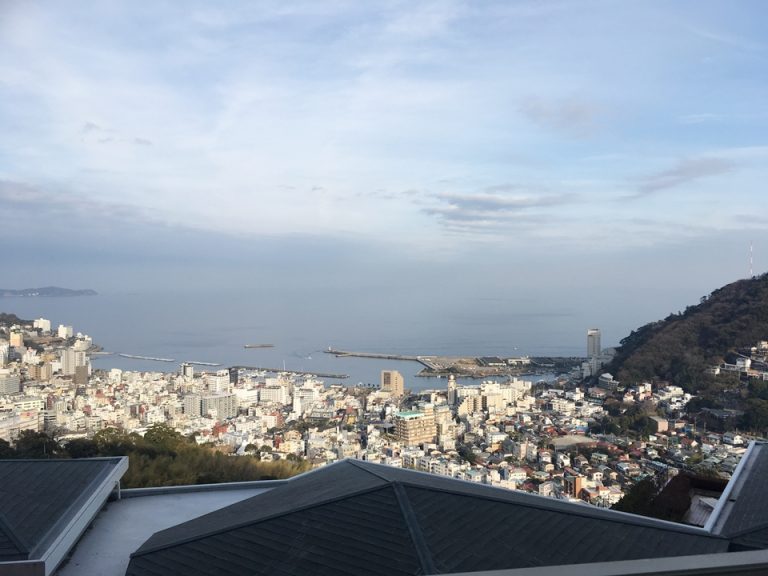 バルコニーからの眺め