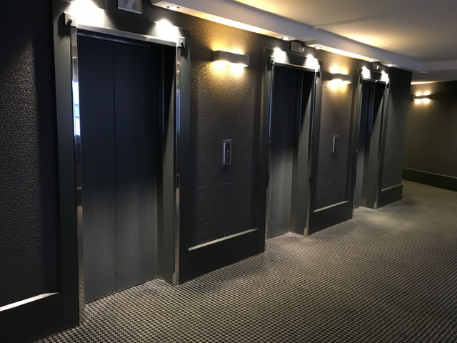部屋の階 エレベーター前