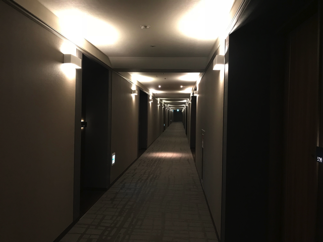 客室フロア廊下