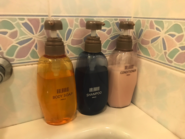 バスルーム内アメニティ