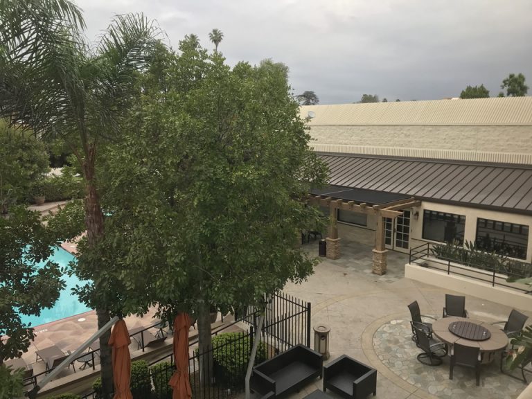 窓から見える景色