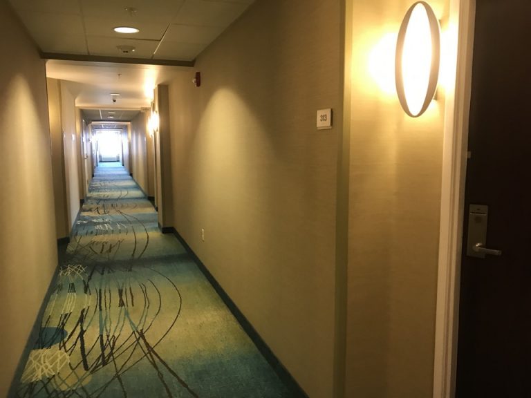 客室付近廊下