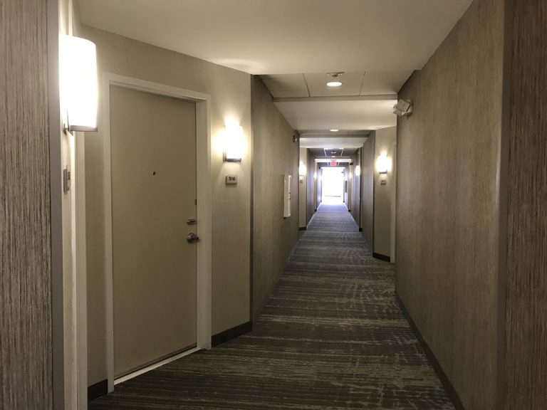 客室付近廊下