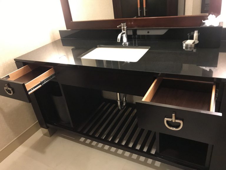 機能的な洗面台