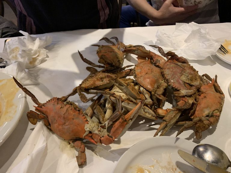 周辺のお店(カニ料理のお店)