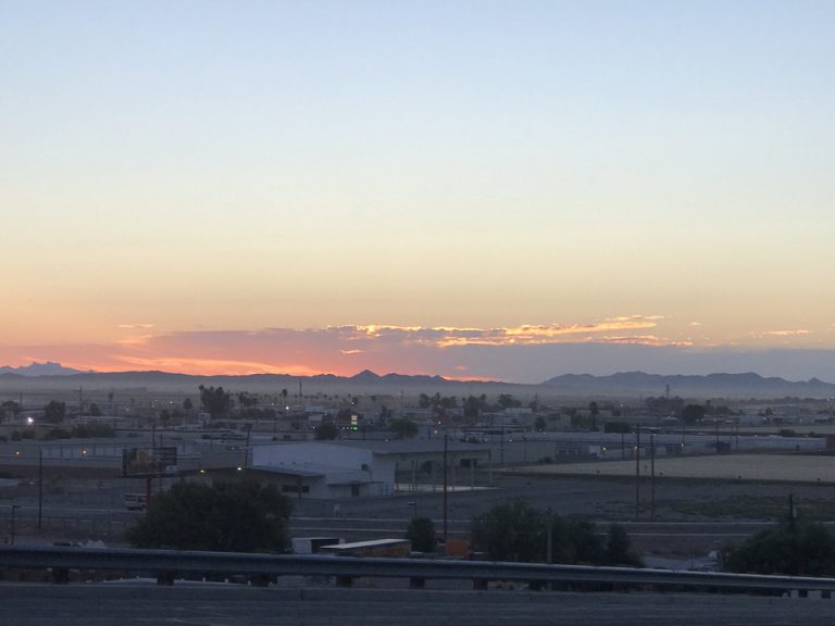 早起きして見えた景色に心が奪われました