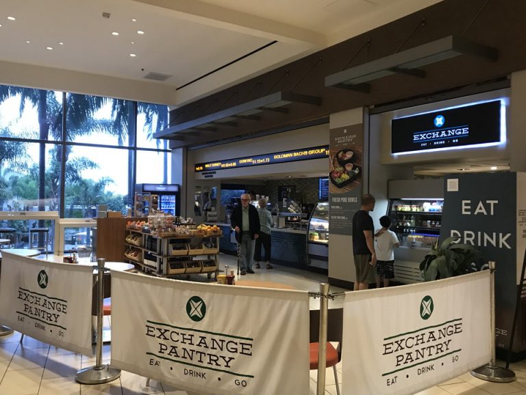 サウスタワーにあるスナックコーナー