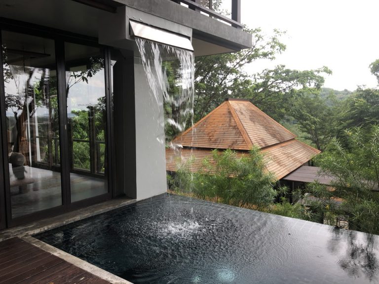 Private pool in room