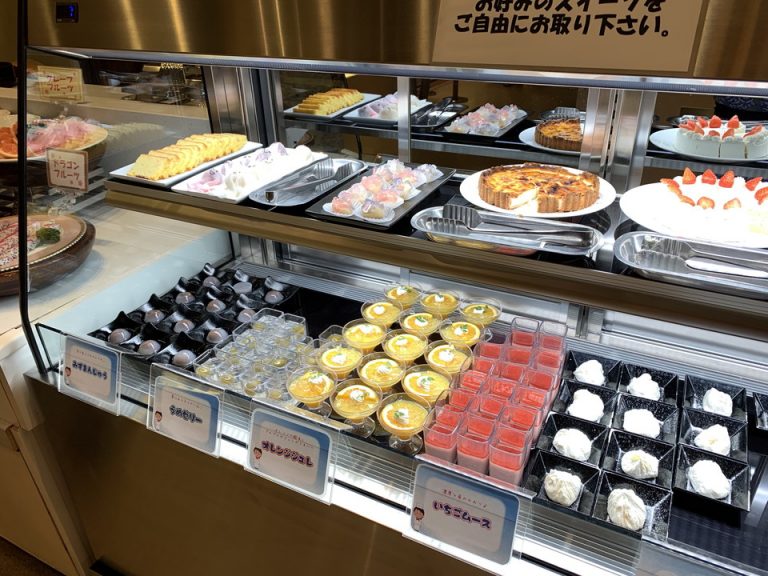 デザートのコーナーです。