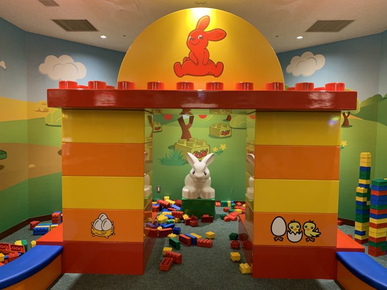 小さい子向けのプレイエリアもあります