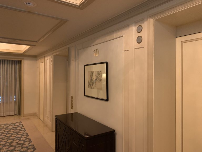 エレベーターホール客室階