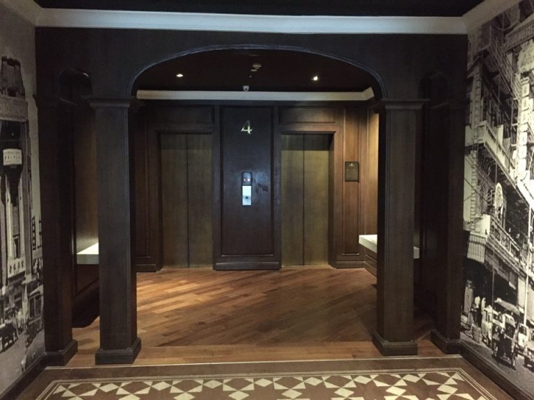 エレベーターホール客室階