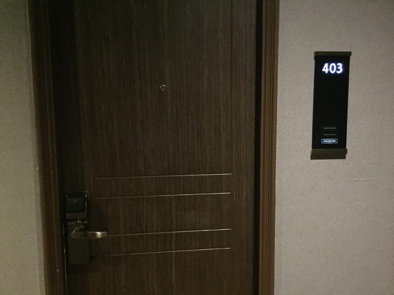 客室入口外観ドア