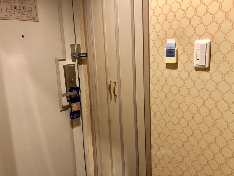 クローゼット閉めてる状態