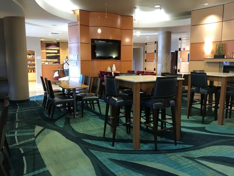 朝食会場兼ロビー