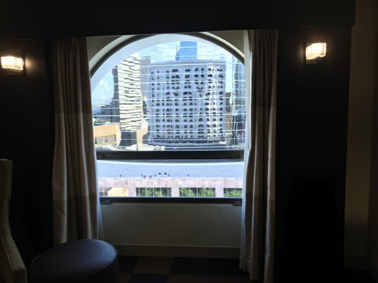 私たちの部屋からはこのような景色